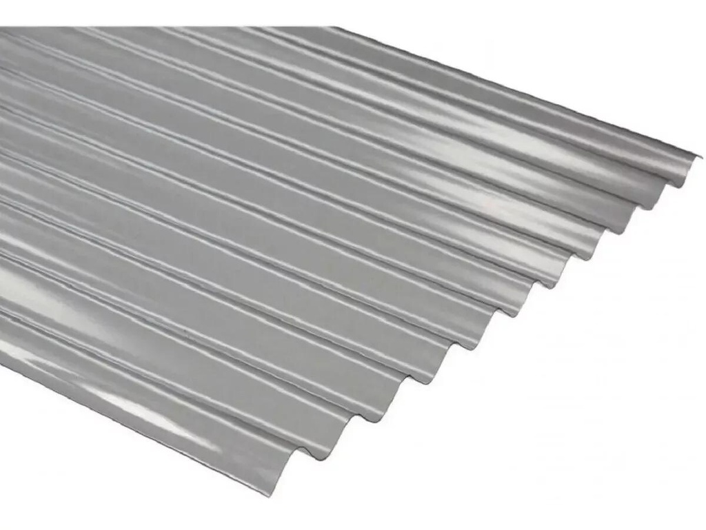 CHAPA ONDULADA POLICARBONATO 1.10 X 6M BRONCE