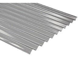 CHAPA ONDULADA POLICARBONATO 1.10 X 6M BRONCE